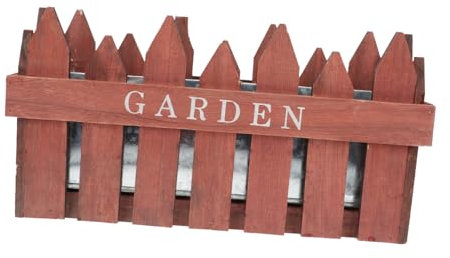 Toyvian 1pezzi Per Piante Da Recinzione in Legno Contenitore Per Recinzione Per Composizioni Floreali Fioriera Decorativa