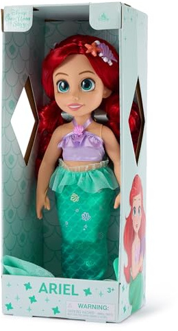 Disney Store Official Ariel Doll with Toy Hair Brush, The Little Mermaid, 40.5cm / 16, Once Upon a Story Collection, Age 3+