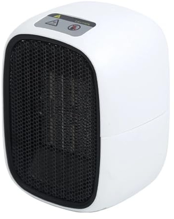 500W Mini Electric Heater 2-speed Portable PTC Fast Heating Radiator For Room Desk Indoor Use Energy Silent