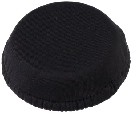 Cabilock Elastic Black Saxophone Bell Cover for Tenor and Alto Saxophones Practical Dustproof and Mute Accessory for Musicians and Protection