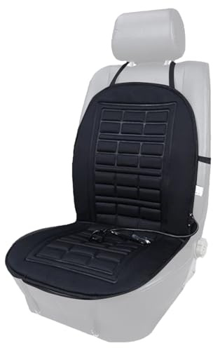 Funda de asiento de coche con calefacción – Cojín calefactor de 12 V con 2 niveles, accesorio automotriz de invierno | Sistema de camioneta sedán, cojín multifuncional de confort de vehículo