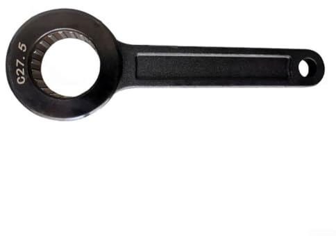 Wrench for CNC Machining Center Bearing Ball SK06/10/16 and GER20/25/32 Tool Holders, 20CrMo Steel Ball Bearing Wrench, No Switch Des(C27.5)