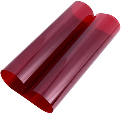 Pellicola Diffusore Luce Rosso Pet per LED e Flash, Tagliabile | Effetti Illuminazione, Uso Teatro e Riprese, Foglio Leggero e Flessibile