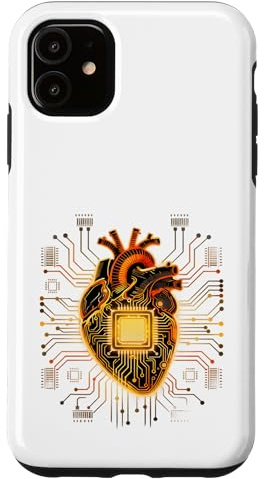 Carte mère CPU Anatomical Heart Tech Graphic Coque pour iPhone 11
