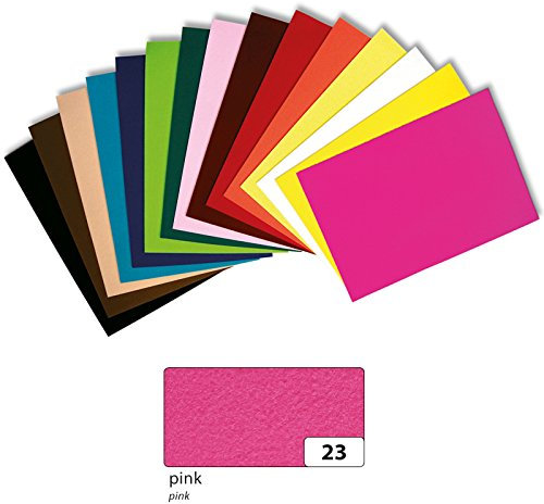 CREATIV DISCOUNT NEU 5er-Pack Bastelfilz, 45 x 70 cm, Pink
