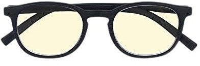 SILAC – Lunette Loupe Anti Lumiere Bleue – Protection Écran Ordinateur - Gaming – Modèle Mixte pour Homme et Femme – Screen Black 7405 – Dioptrie +3.50