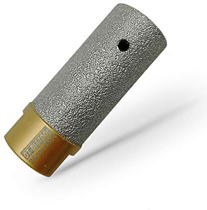 DT-DIATOOL Diamant Fingerfräser 25mm zum Vergrößern Löcher in Fliesen Porzellan Marmor Keramik Granit