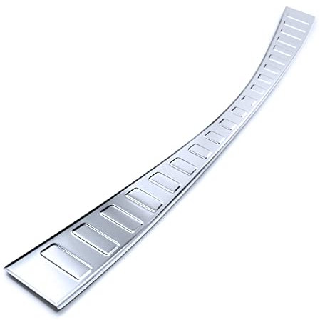 teileplus24 AL142 Protección del Borde de Carga de Aluminio para Toyota Corolla Touring Sports 2019-, Color:Plata