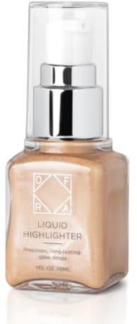 OFRA Cosmetics Star Lit Liquid Highlight - Presley - Flüssiger Highlighter in mittleren Farbton, pflegend und langanhaltend, vegan und tierversuchsfrei, 30 ml