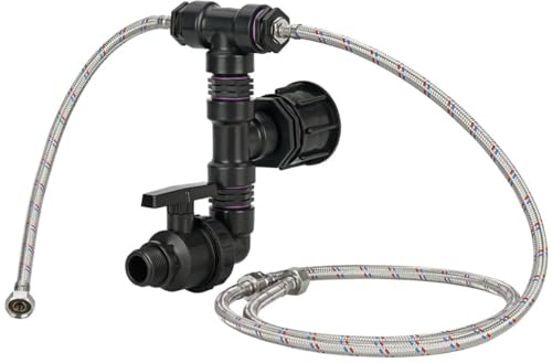 REKUBIK IBC Adapter S60x6 - Anschlussset für Doppel-Tränke