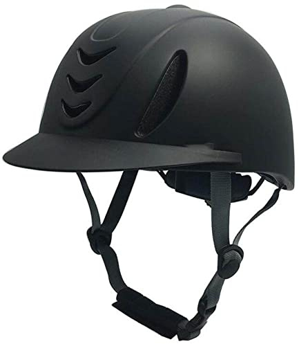 Keuyeo Casque De Sécurité Équestre Chapeau De Cheval De Chevalier, Casques pour Hommes Enfants, Barrière De Vitesse D'été Certification Ce Équestre