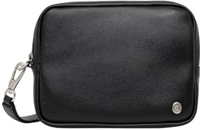 Calvin Klein Herren Kulturbeutel Jeans Hardware mit Schlaufe, Schwarz (Black), Einheitsgröße