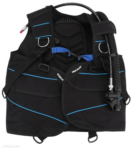 Alomejor Tarierjacket Zum Tauchen, Verstellbar, Leicht, Bequem, Jackenstil, Tarierjacket, Tauchkompensator für Tauchausrüstung (XL)
