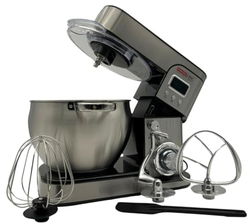 Swiss Line Switzerland - Robot de cocina - Máquina de cocina - 12L - 2800W - Acero inoxidable - Pantalla digital (12L - Digital)