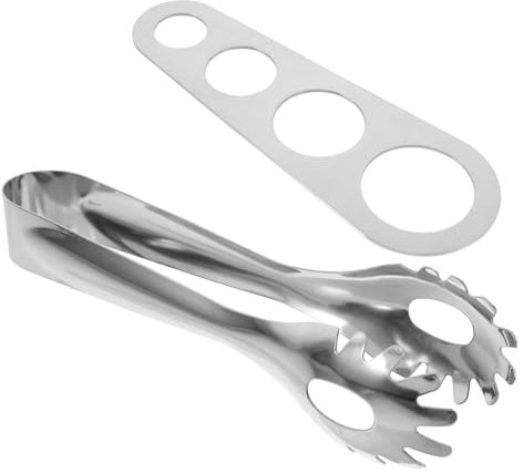 MOTHNUR Set De Pince à Spaghetti Et Outil De Mesure Acier Pour Pâtes Ustensile Non-adhérent Pour Et Dosage Des Nouilles Et Spaghetti