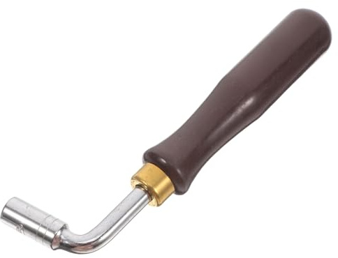 SOIMISS Klavier Stimmschlüssel für Dulcimer Ergonomisches Design Hohe Härte aus Edelstahl und Kunststoff Tuningzubehör für Präzises Stimmen