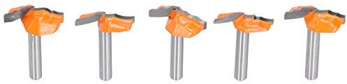 Fraise à queue de 6 mm, fraise jaune, outils de menuiserie de haute qualité pour portes d'armoires