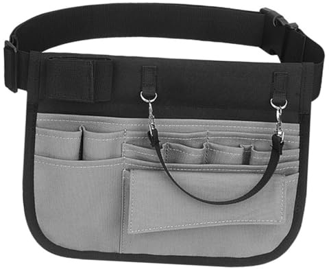 SEWACC Sturdy Cloth Waist Pouch for Professional Hairdressers and Stylists with Wrinkle-resistant and Tear-resistant Features, for Salons and Hotels Tool Belt Bag