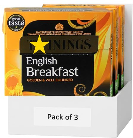 New English Teas Vintage Tin Gift Set – British Souvenir Gift for Tea Lovers, Birthdays & Christmas (Black Tea 3Pack)