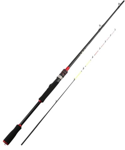 Baitcasting spö – FRP fiskespö för strandgjutna sportresor | Känsligt gjutspö baitcasting fiskespö tungt bärbart spö bete gjutspö fiskespö Baitcaster
