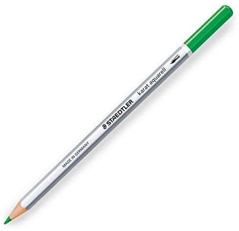 Staedtler Karat Aquarell Bleistift - Profi Aquarellstift - Einzelstift - Limettengrün - 53