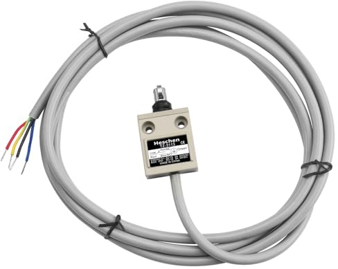 Heschen Kompakter vorverdrahteter Endschalter, TZ-3113, abgedichteter Kreuzrollen-Kolben, SPDT, Tastender Typ, AC250V 5A, IP67 Wasserdicht