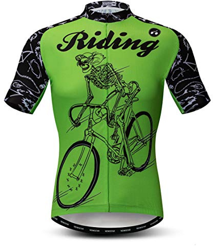 Radfahren Jersey Herren Radfahren Kleidung Fahrrad Jersey Top Mountain Road MTB Jersey Shirt Kurzarm Atmungsaktive Team Sport