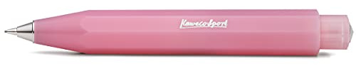 Kaweco FROSTED SPORT Druckbleistift Blush Pitaya 0.7 mm HB I Mechanischer Bleistift aus hochwertigem Kunststoff in Trendigem Design I Druck-Bleistift nachfüllbar in Pink I Druckminenbleistift 10,5 cm
