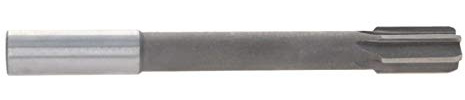 Utoolmart Bohrreibahle 17 mm, H8 HSS Drehmaschine Reibahle, Rundschaft Fräswerkzeug für Metall Nichteisenmetall Kupfer 1 Stück