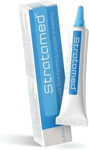 Stratamed - Moderne filmbildende Wundauflage | Offene Wunden und verletzte Haut | Schnellere Heilung und frühzeitige Vorbeugung von Narbenbildung | 10g