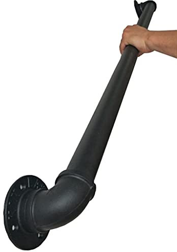 Securite Main Courante pour escalier Rambarde Fer forgé Garde-Corps Terrasse 100cm de 1,5 m 180cm 2m 220cm 280cm 3m, rampe d'escalier Fenetre Balcon Parapet Barre Appui de garde-corps ( Size : 480cm )