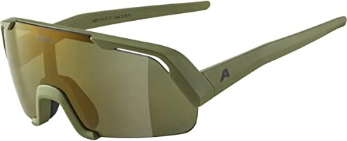 ALPINA ROCKET YOUTH Q-LITE - Verspiegelte, Kontrastverstärkende & Beschlagfreie Sport- & Fahrradbrille Mit 100% UV-Schutz Für Kinder