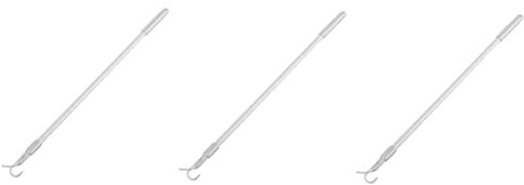 Cabilock 3piezas Varita Telescópica para Persianas De Accesorio Práctico para Reemplazo De Varas De Persianas para Hogar