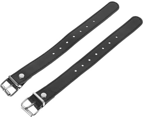 IMIKEYA 3paare Verstellbarer -Gurt Für Kinderfahrradkorb Multi-use Halteband Für Roller Und Fahrräder Langlebig Für Befestigung Von Fahrradkörben Farbe Schwarz
