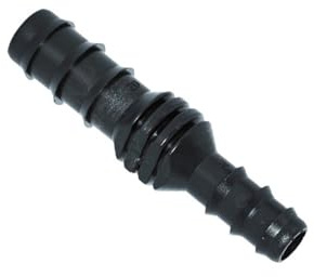 MEXEWORD Lot de 4 raccords réducteurs for Tuyau d'arrosage Noir de 25 mm à 20 mm à 16 mm, raccord de Tuyau d'irrigation Droit de 1/2 à 3/4(20mm to 16mm)