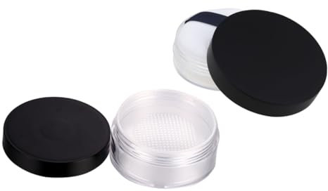 MERRYHAPY Leere Puderdosen Satz Wiederverwendbare Kosmetikbehälter Für Lose Puder Rouge Kompakt Und Leicht Für Reisen Und Tägliches Make-up