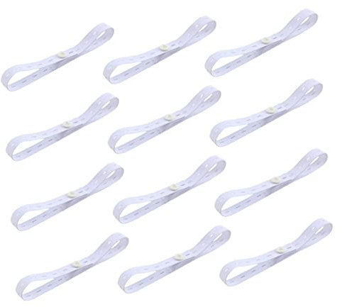 HAPINARY 12stücke Verstellbare Windelschnallen Für Knopfloch-design Elastischer Windelgürtel Passt Taillen Windelbefestigung Nadeln