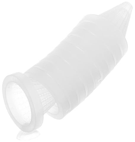 HANABASS Lot de 10 Mangeoires Coniques Ventouse, Distributeur de Poissons en Plastique, Taille Compacte, pour Aquarium, Alimentation Précise pour Poissons Rouges