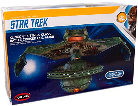 AMT ERTL POL950M/06 Modellbausatz, verschieden Luftfahrt, 1/350 Star Trek Klingon K't'inga