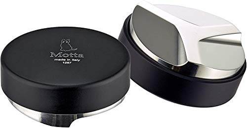 Metallurgica Motta 8350/585 Barista Kaffee Espresso Nivellierwerkzeug für 58,5 mm Porta Filter, schwarz