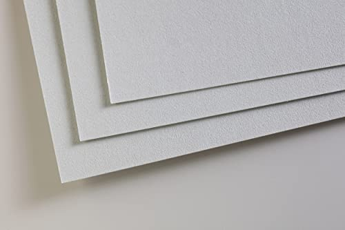 Clairefontaine 696160C 5 Zeichenbögen Pastelmat A3 360g Hellgrau