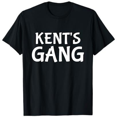 Kent's Gang First Name Kent Bachelor Party Wedding T-Shirt