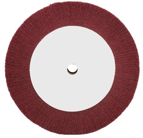 NEFLUM 1 Stück 200 Mm Nylon Schleiflamellenrad Vlies Scheuerschwamm Mopp Polierscheibe Scheibe Blende 20 Mm Dicke 50 Mm