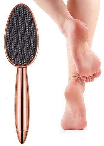 Nano Glas Hornhautentfernerm, Hornhauthobel Hornhautraspel, Hochwirksame Hornhaut Entfernung für Nass & Trocken Füsse, Fussfeile Pediküre, für rissige Fersen, abgestorbene Haut, Fußbad, Heimsalon