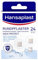 Hansaplast Aqua Protect cerotti tondi (24 strisce), cerotto impermeabile in materiale traspirante e bacteria shield, cerotto per ferite con forza adesiva extra forte e delicato sulla pelle