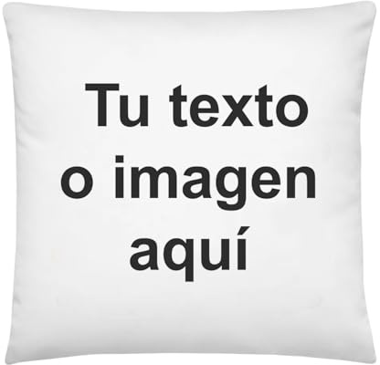 Kembilove® Cojín Personalizado 40x40 para Papá – Personaliza con Nombre o Mensaje – Regalo Día del Padre Original – Cojín Decorativo Hogar – Funda o con Relleno