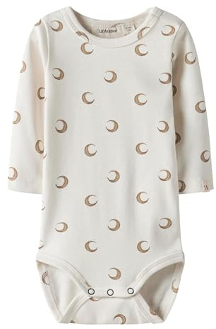 Lil' atelier baby unisex Nbnlayo Kim Ls Slim Body Lil Noos, Coconut milk, Numeric_56, Kokosnötmjölk, numeric_56