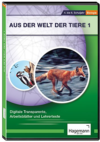Aus der Welt der Tiere 1 - Transparente-Mappe digital - Hagemann 274370 - Einzel- und Schullizenz
