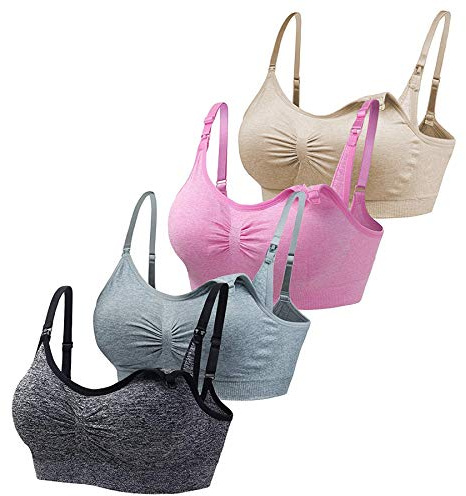Bllatta Soutien-Gorge de Maternite d'allaitement pour/Sommeil Soutien-Gorge Femme