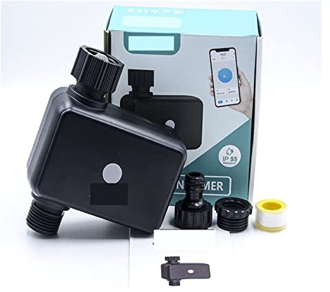 Vanne d'eau intelligente, Minuterie d'arrosage de jardin intelligente Wifi contrôleur d'irrigation goutte à goutte automatique vanne d'eau intelligente système d'arrosage automatique de jardin Délai d